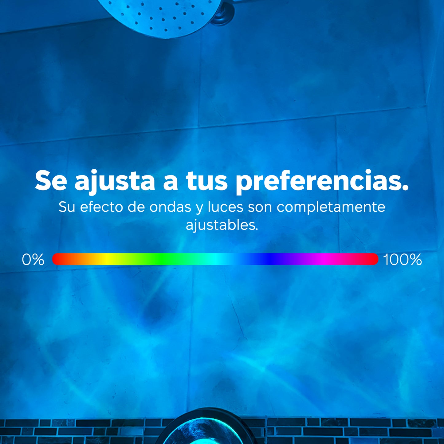 Lámpara Proyector de Olas