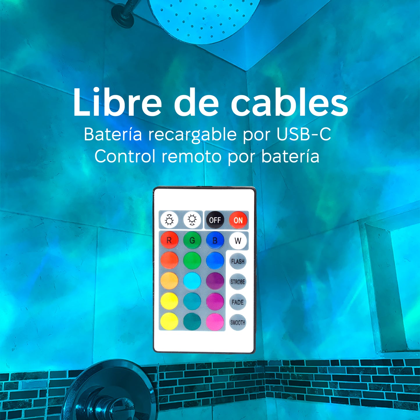 Lámpara Proyector de Olas